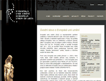 Tablet Screenshot of euu-cz.org